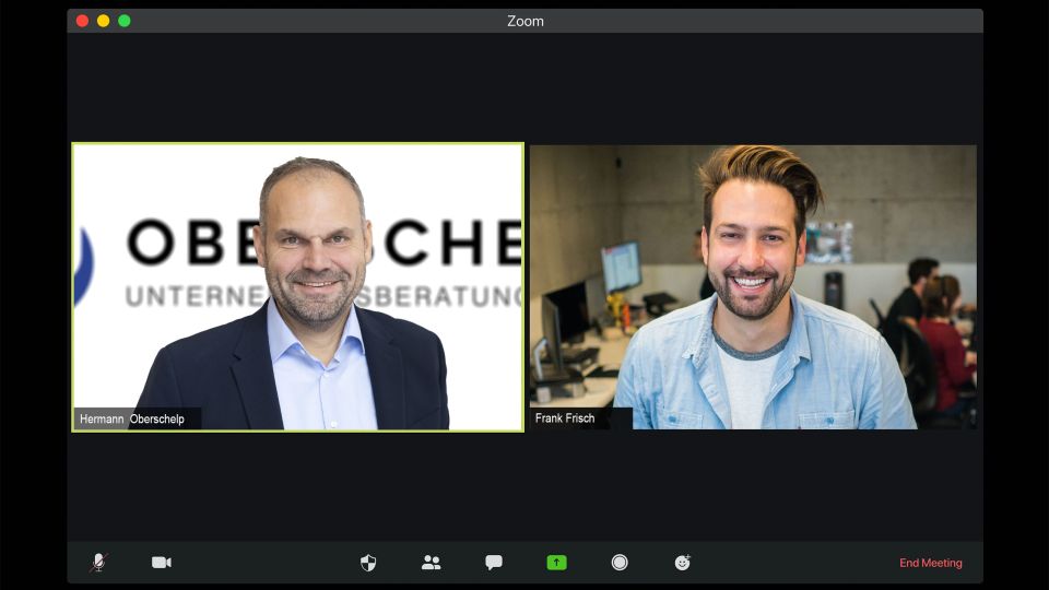Digitalisierung in der Unternehmensberatung mit Videotelefonie